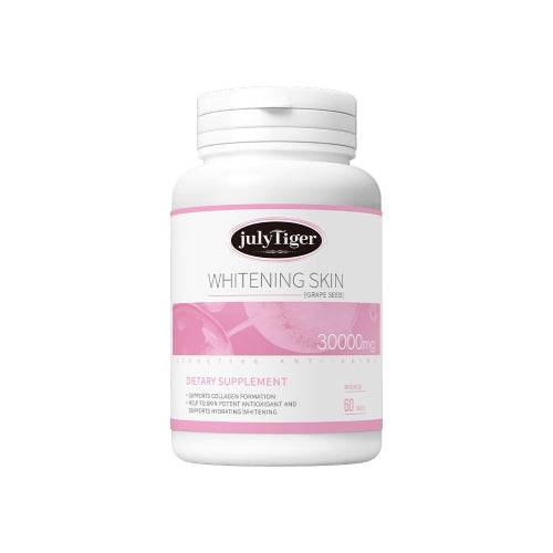 JULYTIGER - 【JULYTIGER】白番茄葡萄籽美白丸(60粒裝) - 營養補充劑